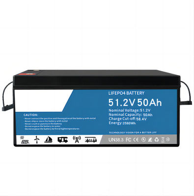 Wodoodporna wymiana baterii litowej LifeP04 SLA 51,2 V 50 Ah z Bluetooth