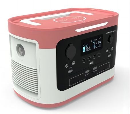 Wielofunkcyjna przenośna elektrownia zewnętrzna 907 W na kemping IP51