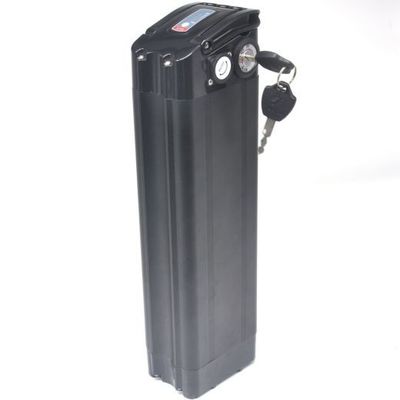 1500 razy cykli Przenośny uchwyt 36V 10AH Czarny aluminiowy rower elektryczny z bezpiecznym zamkiem do elektrycznego roweru składanego
