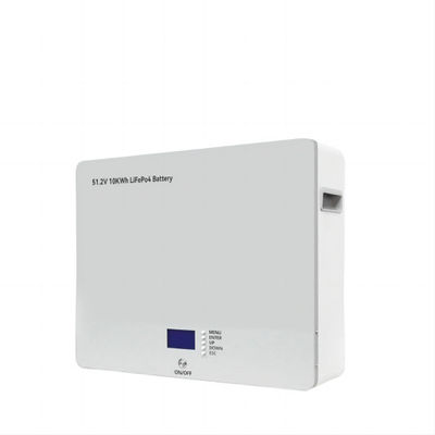 Bateria litowo-jonowa ścienna głęboki cykl Wysokiej mocy ŻywotnośćP04 10KWH Dla domowego systemu zapasowego baterii