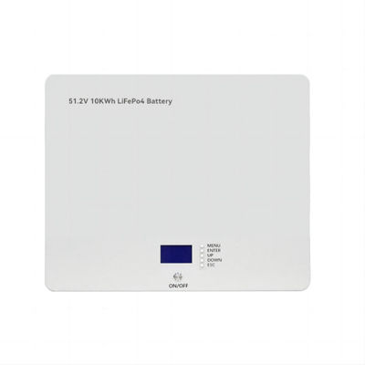 Bateria litowo-jonowa ścienna głęboki cykl Wysokiej mocy ŻywotnośćP04 10KWH Dla domowego systemu zapasowego baterii