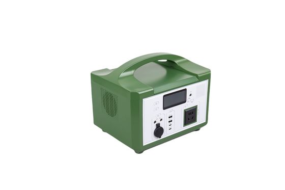 Szybkie ładowanie MPPT Solar Cotroller 600W Power Green Plastic Case Solar Generator For Outdoor Backup System