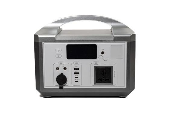 IP65 Przenośne źródło zasilania ŻyciePO4 600WH Akumulator Moc wyjściowa do 1200W Generator energii słonecznej do obozowania / domowego użytku