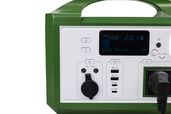System słoneczny o lekkiej wadze odłączonej od sieci prądu stałego AC 220V, przenośna elektrownia słoneczna z zatwierdzeniem CE/ROHS do zasilania awaryjnego