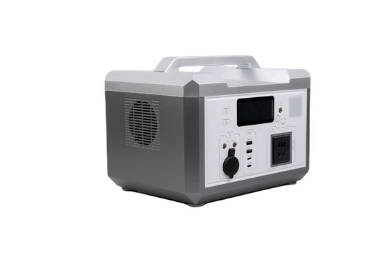 Silver Shell Ultra Output Power 600W EU Adapter Ładowanie Power Bank Z LCD Displays Screen Do kempingu RV na zewnątrz