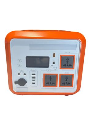CE Approved 1500W AC Outlet Output Pure Sine Wave Portable Power Generator With LCD For Car Jump Starter / RV Camping