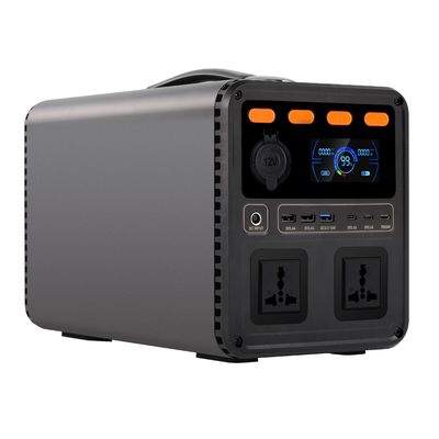 Bezwodne ładowanie LifePO4 Bateria AC Częstotliwość jednego kliknięcia Konwersja 50HZ Do 60HZ Zewnętrzna Elektrownia Do Kempingu