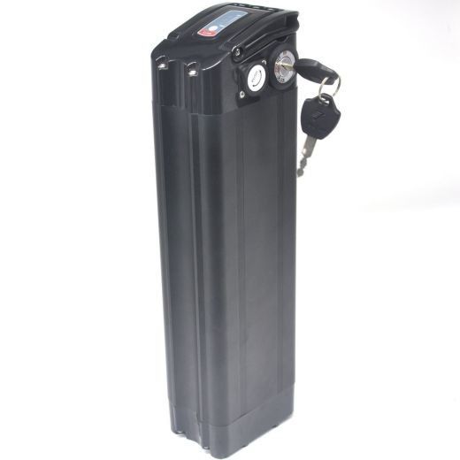1500 razy cykli Przenośny uchwyt 36V 10AH Czarny aluminiowy rower elektryczny z bezpiecznym zamkiem do elektrycznego roweru składanego