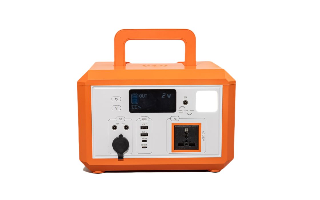 Ładowanie LifePO4 3.2V15AH Akumulator Wysoka gęstość energii 220V 110V Przenośna stacja zasilania AC z LCD dla narzędzi elektrycznych