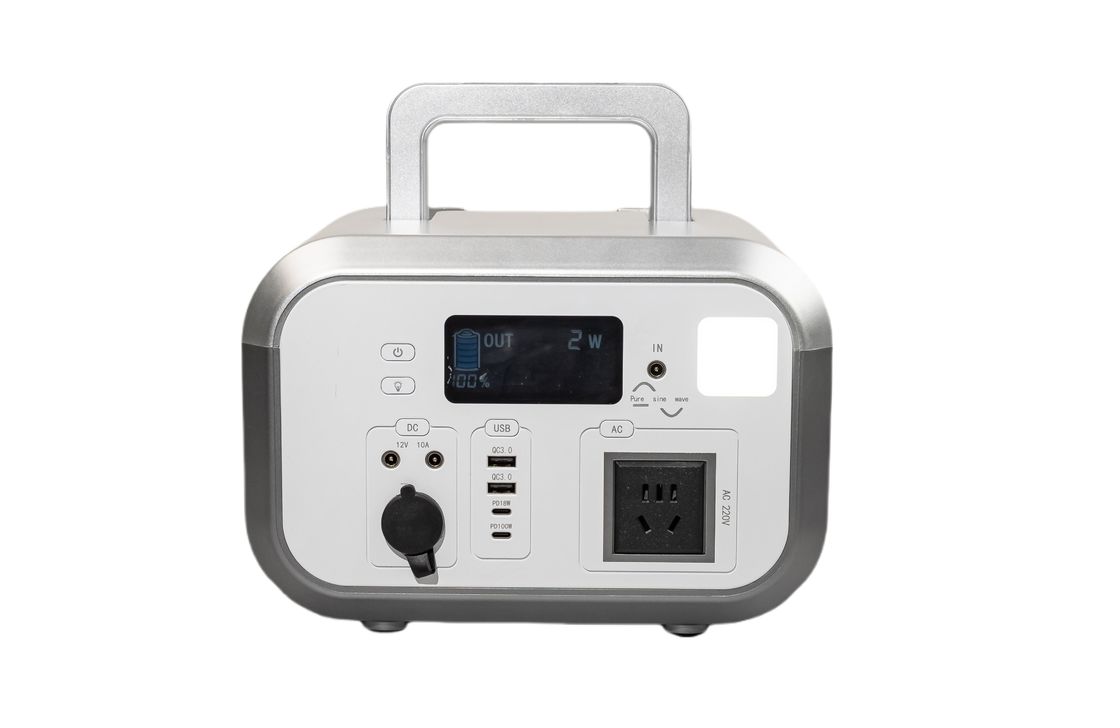 Moc wyjściowa AC do 1200W Bank zasilania bezprzewodowego z wodoodporną obudową dla smartfonów