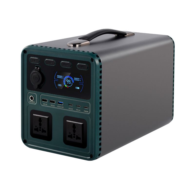 Wysokiej wydajności AC 4*220V/110V Akumulator Lifepo4 z Bluetooth Wi-Fi Przenośny generator energii do kempingu RV